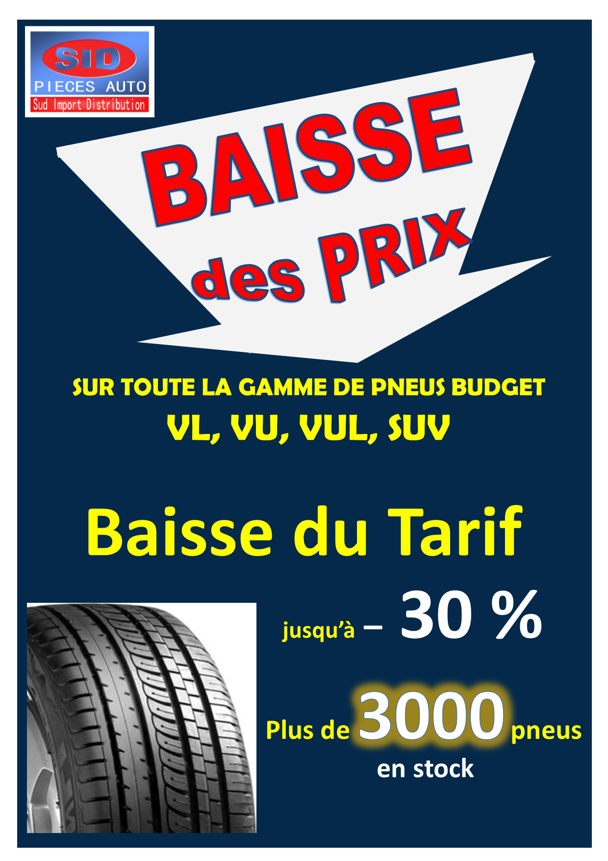 BAISSE PRIX BUDGET